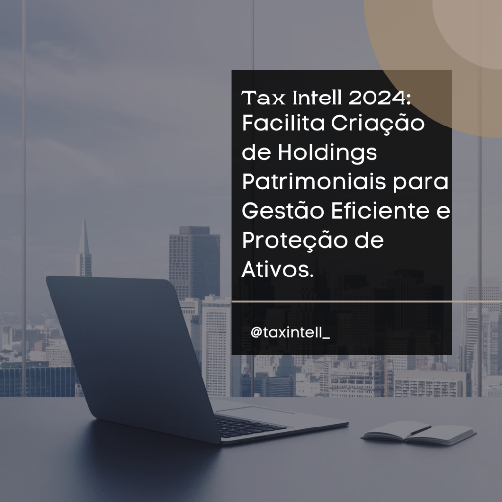 Holdings patrimoniais e Tax Intell 2024